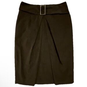 Corduroy Lined Pencil Skirt